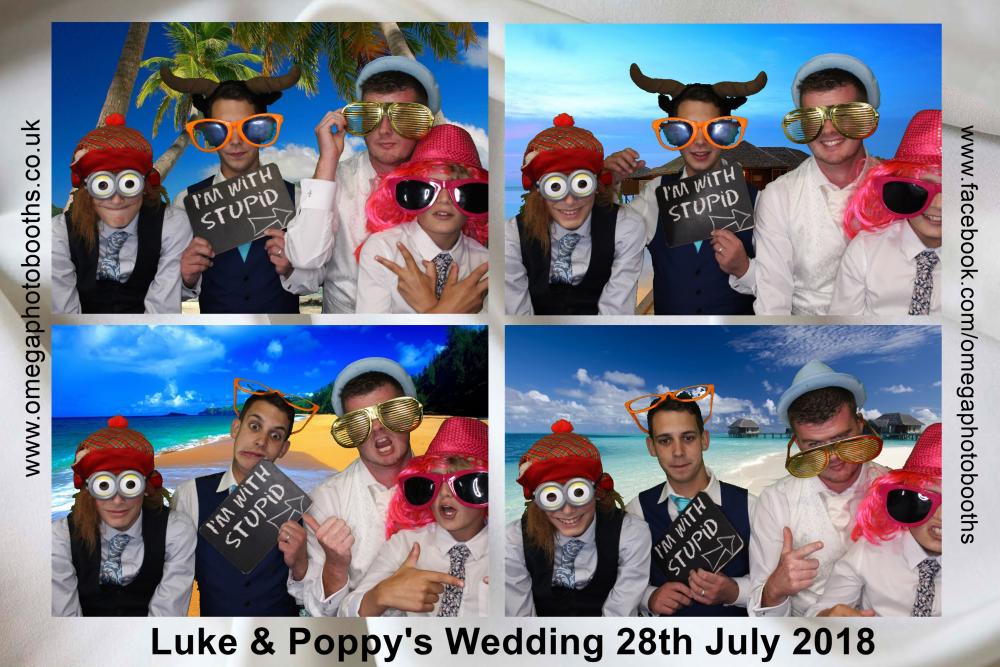 Luke & Poppy's Wedding | View more photos from the event at gallery.omegaphotobooths.co.uk/u/Omega-Photobooths/Luke-Poppys-Wedding